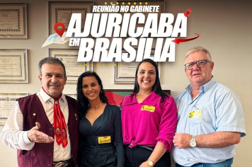 Comitiva de Ajuricaba garante recursos em Brasília