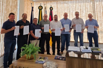 Município assina contrato com redução de R$ 160 mil no projeto de pavimentação da ERS 514