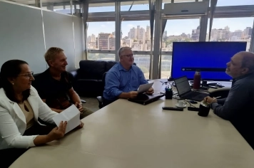 Prefeito busca apoio para a 2ª Rua de Negócios 