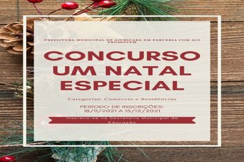 Concurso de decoração de Natal