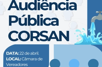 Audiência pública com a Corsan acontece na próxima semana