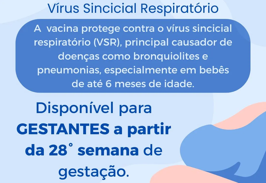 Vacina contra o vírus sincicial respiratório (VSR) já está disponível