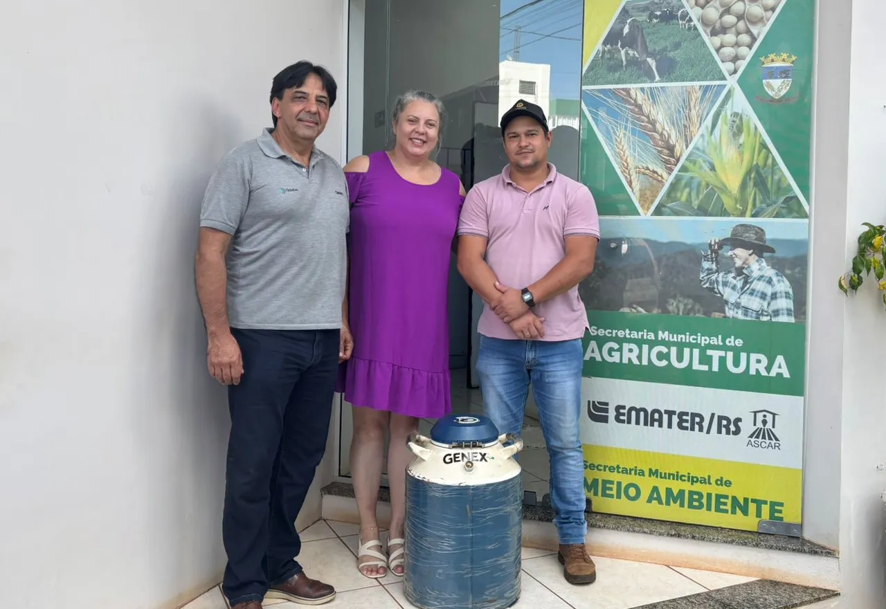 Secretaria de Agricultura recebe segunda etapa de doses de sêmen bovino 