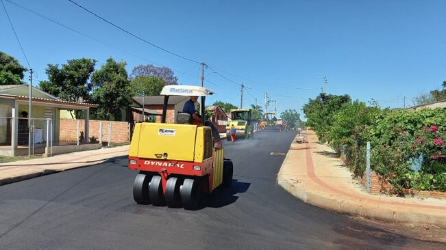 Segue asfaltamento no Bairro João Carlini