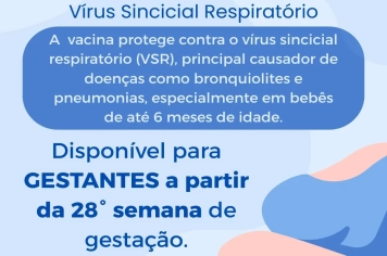 Vacina contra o vírus sincicial respiratório (VSR) já está disponível