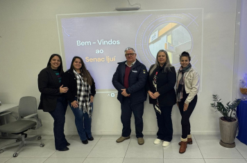 Representantes de Ajuricaba participam de evento no Senac de Ijuí