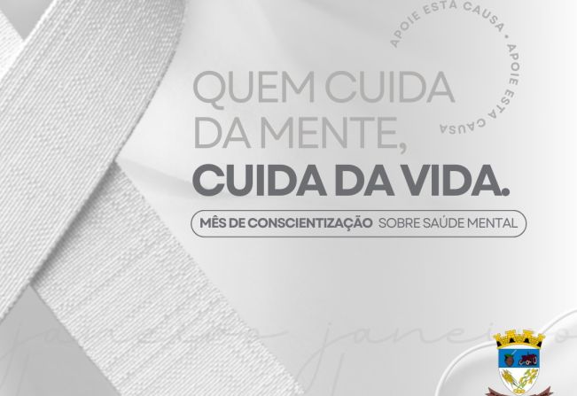 CRAS realiza atividades alusivas ao Janeiro Branco 