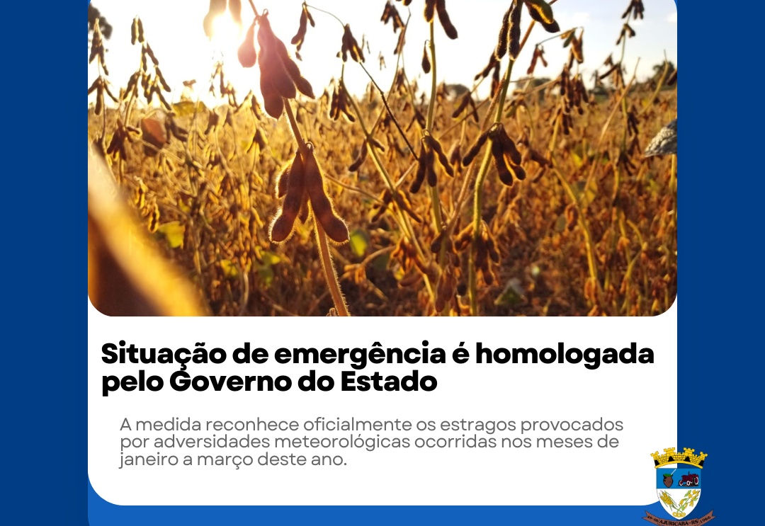 Ajuricaba tem situação de emergência homologada pelo Governo do Estado